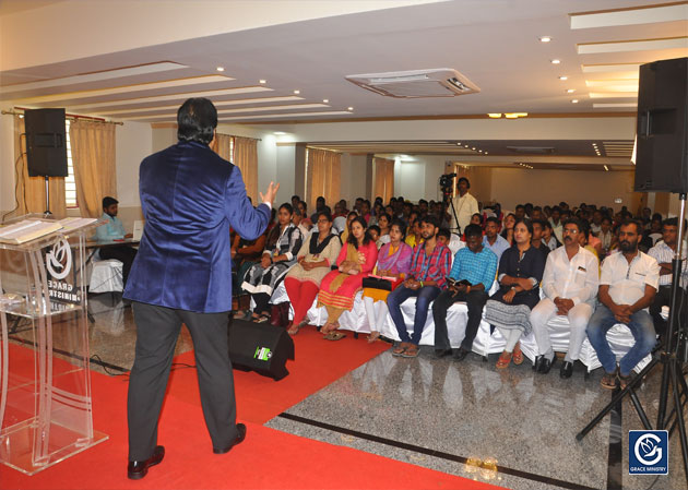 Grace Ministry has now inaugurated its weekly prayer meetings in the capital city Bangalore on every Tuesday's from 10:30 AM to 3:00 PM at Nagarbhavi, Bangalore.
